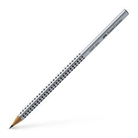Grafitová tužka "Grip 2001", H, trojhranná, FABER-CASTELL