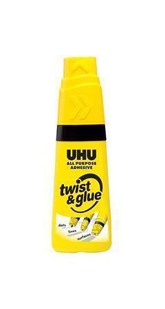 Univerzální lepidlo "Twist&Glue", 35 ml, s aplikátorem, UHU 5077