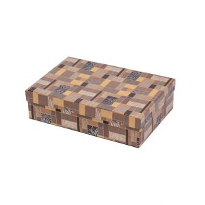 ARGUS Dárková krabice natur kraftový papír 25370164