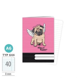 ARGUS Sešit A6 TYP 644 Puggy 1598036102