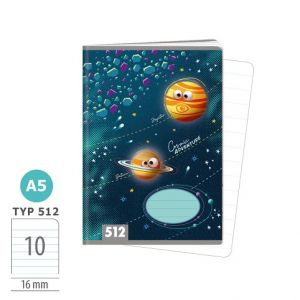 ARGUS Sešit A5 TYP 512 Vesmír 15910428