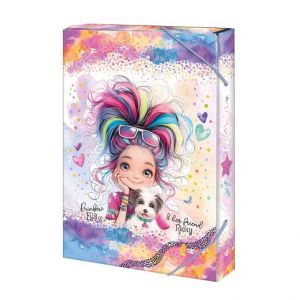 ARGUS Školní box na sešity A4 Rainbow Ella 12310426
