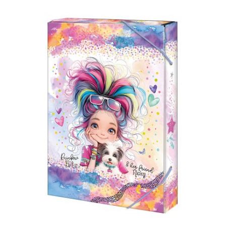 ARGUS Školní box na sešity A4 Rainbow Ella 12310426