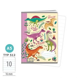 ARGUS Sešit A5 TYP 512 Dinosauři 1591042502