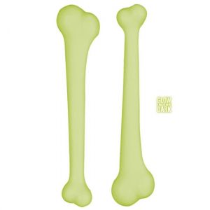 Kosti svítící ve tmě, chrastící 23cm