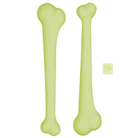 Kosti svítící ve tmě, chrastící 23cm