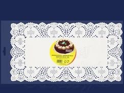 Krajka 8ks Dessert hranatá 20x38cm