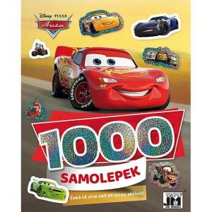 1000 samolepek s aktivitami Auta