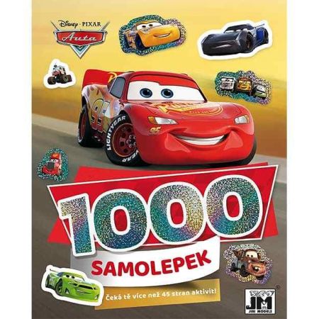 1000 samolepek s aktivitami Auta