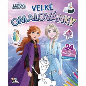 Velké omalovánky Ledové království