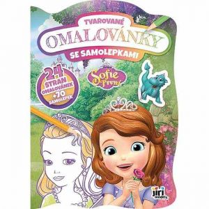 Tvarované omalovánky Sofie První