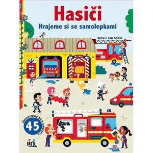 Hrajeme si se samolepkami Hasiči
