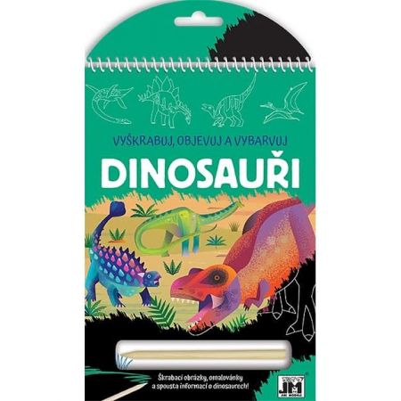 Vyškrabuj, objevuj, vybarvuj Dinosauři