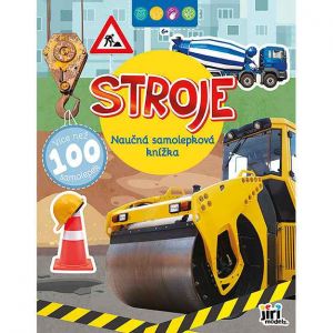 Naučná samolepková knížka 6+ Stroje