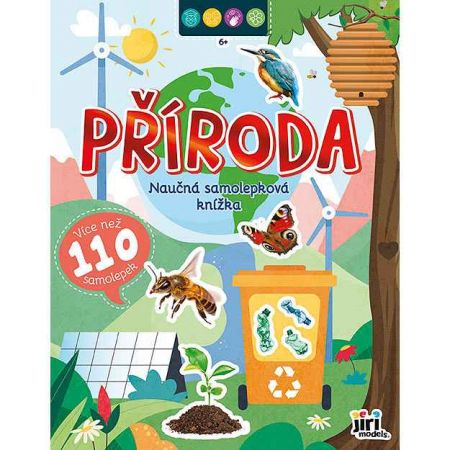 Naučná samolepková knížka 6+ Příroda