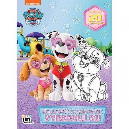 Vybarvuj si! Tlapková patrola Nejlepší kamarádi