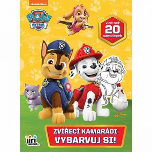 Vybarvuj si! Tlapková patrola Kamarádi zvířátka