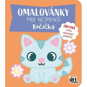 Omalovánky pro nejmenší Kočička