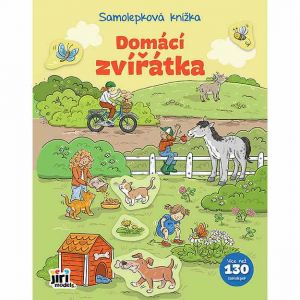 Samolepková knížka Domácí zvířátka
