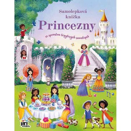 Velká samolepková knížka Princezny
