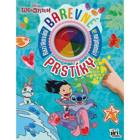 Barevné prstíky Lilo &amp; Stitch