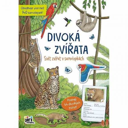 Svět zvířat v samolepkách Divoká zvířata