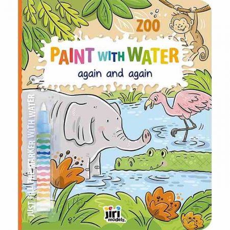 Paint with water again and again Zoo