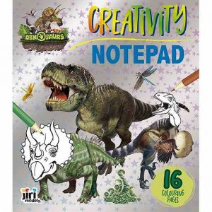Blok k vybarvení Dinosauři
