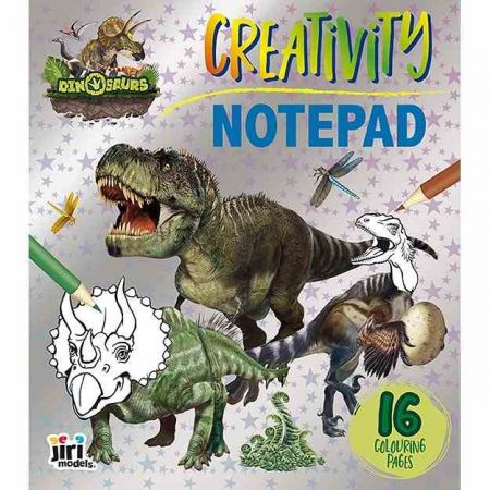 Blok k vybarvení Dinosauři