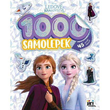 1000 samolepek s aktivitami Ledové království
