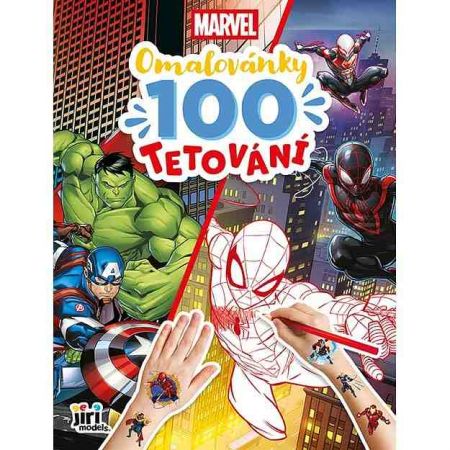 Omalovánky a 100 tetování Marvel