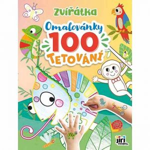 Omalovánky a 100 tetování Zvířátka
