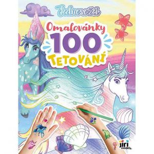 Omalovánky a 100 tetování Jednorožci