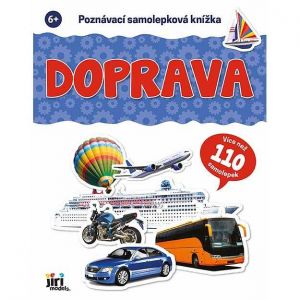 Poznávací samolepková knížka Doprava