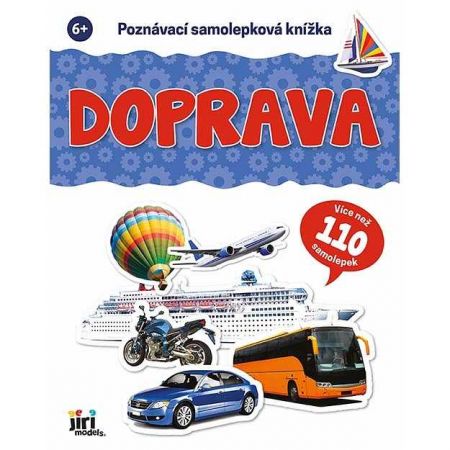 Poznávací samolepková knížka Doprava