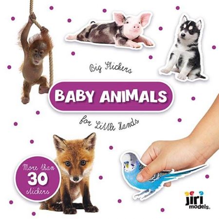 Big stickers for little hands Baby Animals