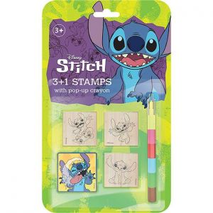 Razítka 3+1 s voskovkou Lilo &amp; Stitch