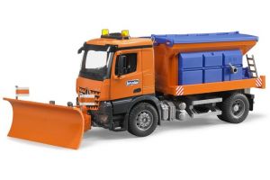 BRUDER 03685 (3685) MB Arocs Mercedes Benz zimní údržba