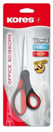 KORES Univerzální nůžky, soft úchop 170 mm, 6.5"