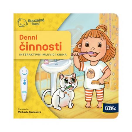 ALBI Kouzelné čtení Minikniha pro nejmenší Denní činnosti