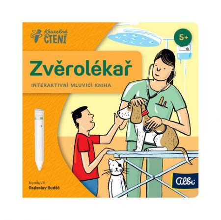 ALBI Kouzelné čtení Minikniha povolání - Zvěrolékař