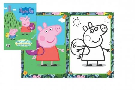 Omalovánky A5 Prasátko Peppa