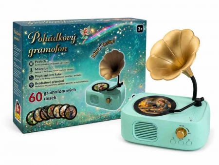 MaDe Kouzelný gramofon – 60 disků s pohádkami, písničkami a zvuky CZ