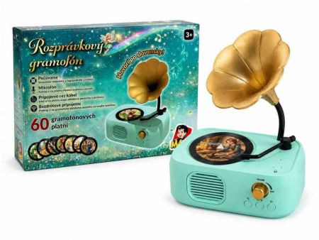 MaDe Kouzelný gramofon – 60 disků s pohádkami, písničkami a zvuky SK
