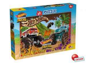 HOT WHEELS Puzzle 50x35cm 60 dílků