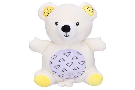 Natahovací medvěd s melodiemi plyšový 19 cm