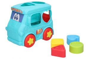 Vkládačka autobus 16 cm