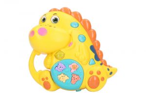 Dino hrající s efekty 14 cm
