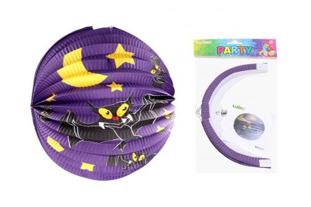 Lampion koule 25 cm - Netopýr