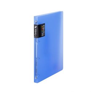Pořadač A5/4kroužky OPALINE modrý 